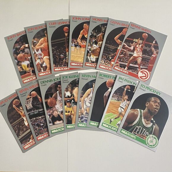 1990 NBA Hoops Basketball Cards Lot - 146 Cards Vintage - Picture 2 of 12